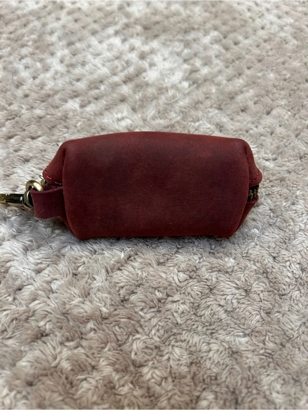 BNNU: Portland Leather Goods Taco Pouch in Merlot